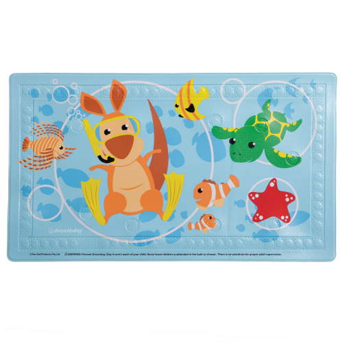 Dreambaby Anti-Slip Bath Mat Too Hot Indicator Animals