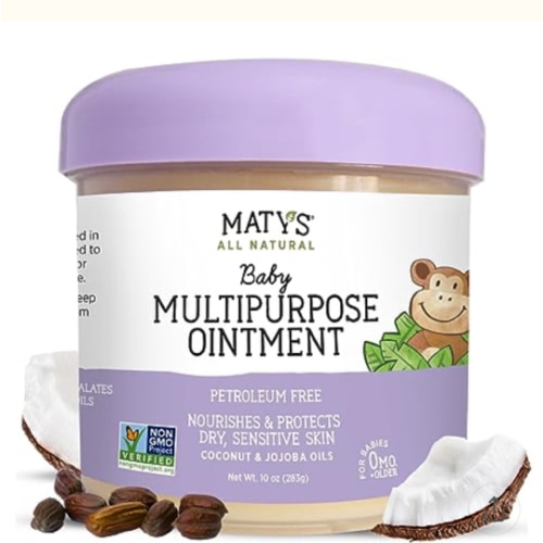 Matys Multipurpose Baby Ointment - Gentle Skin Protection, Petroleum & Fragrance Free - 10oz