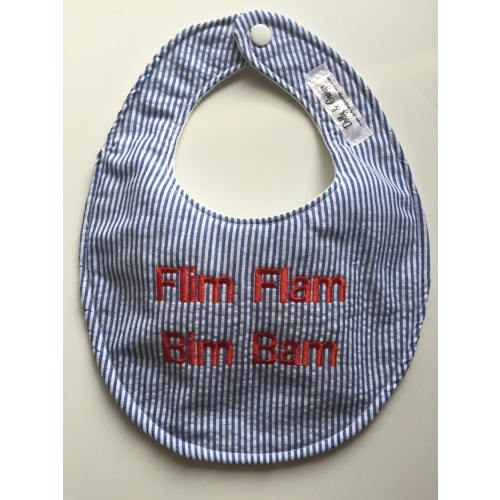 Ole Miss Hotty Toddy Flim Flam Bim Bam Baby Bib