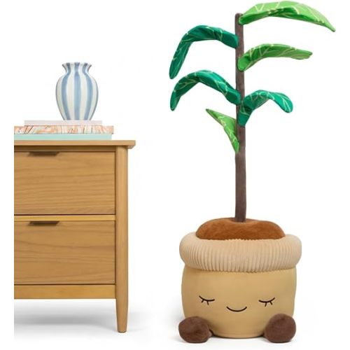Russ Greenhouse 4 Feet Tall Fiddle Tree Plush - Ultrasoft Official Jazwares Plush - Ages 3+
