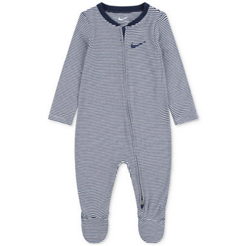 Baby Boy or Girl Viscose Striped Footed Coverall