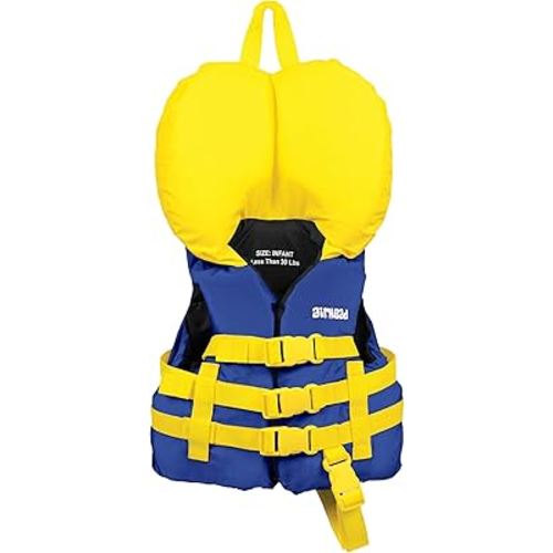 Airhead Infant's General Purpose Life Jacket, Coast Guard Approved, 15-30 lbs