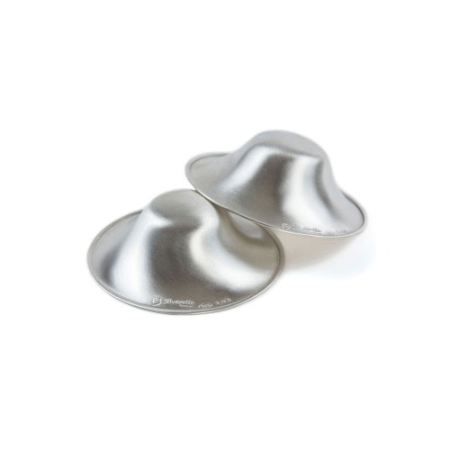 SILVERETTE ® Silver Nursing Cups for Sore Nipples in 925 Silver