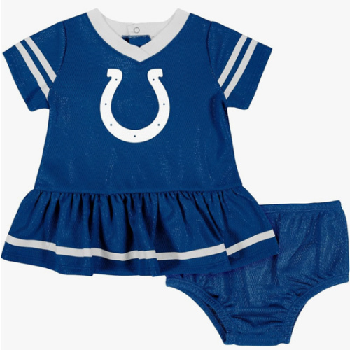 Gerber NFL Baby Girls Jersey Dress and Diaper Cover