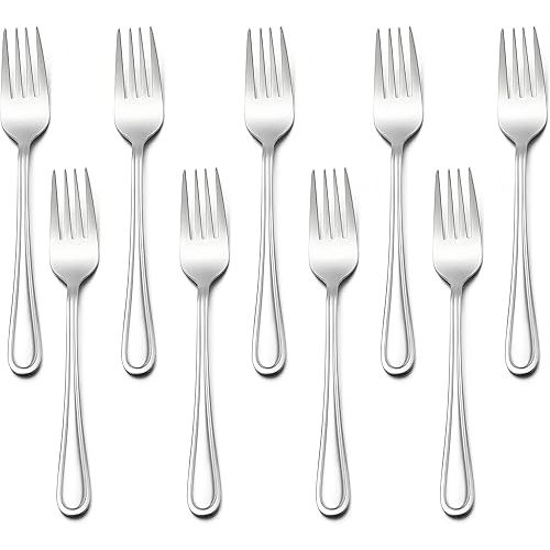 LIANYU 24-Piece Toddler Utensils Forks, Kids Silverware Forks for 2-10 Year Old, Children Cutlery Flatware Set, Kids Child Utensils for Home Preschools, Dishwasher Safe