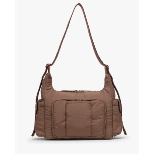 Crossbody Diaper Bag - HAZELNUT