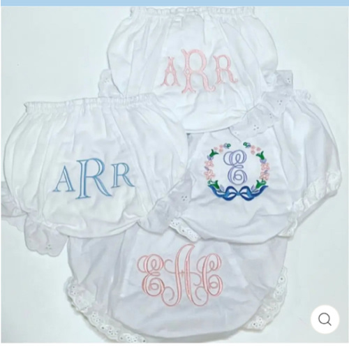 Personalized Custom Bloomers DIaper Cover(Single Bloomer Pricing)