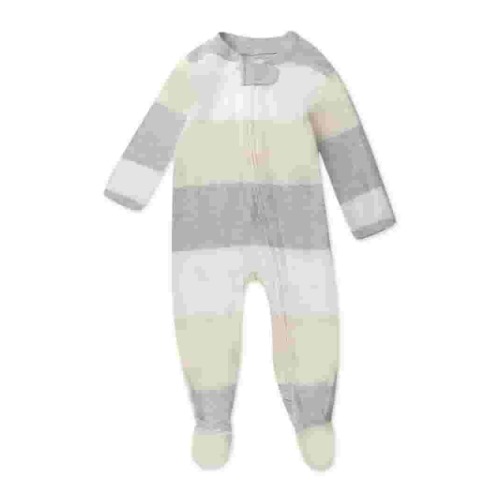 Honest Baby Clothing Organic Cotton Boy/Girl Long Sleeve Sleep N Play Footed Pajamas, Sizes Preemie-24 Months