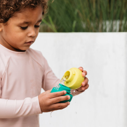 All-in-One Baby Ball for Sensory Bath & Play, Yellow - Biggest Little | Maisonette