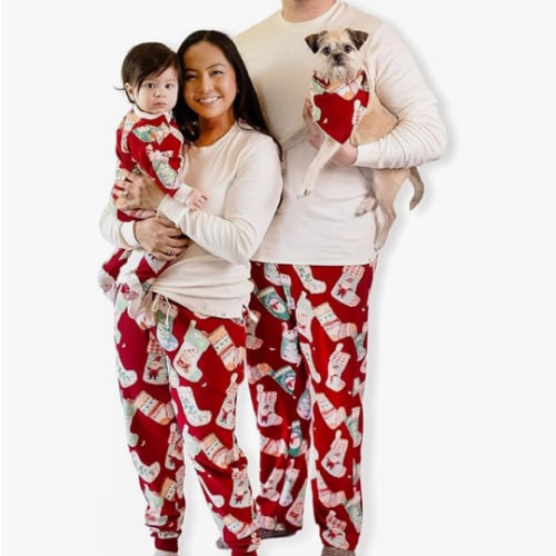 Burt's Bees Baby Matching Family Jammies, Organic Cotton, Holiday Pajamas