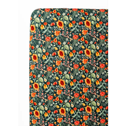 Flower Field Crib Sheet – Little Crowns & Capes