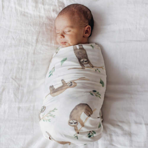 Knit Swaddle Blanket - Noah