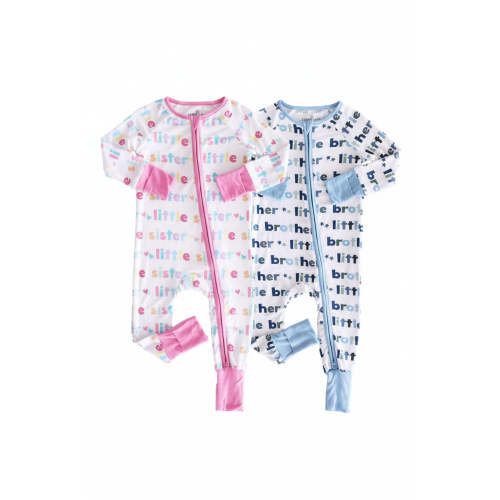 Convertible Zip Romper | Little Sibling
