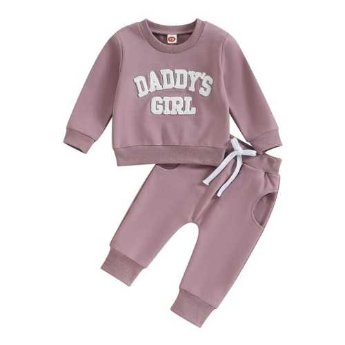 Baby Daddy's Girl Outfit Set, 12-18M