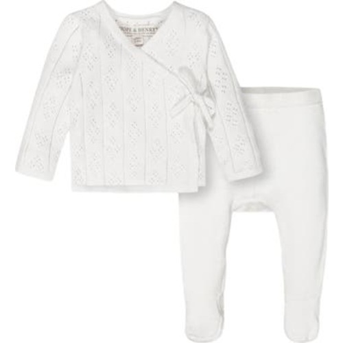 Baby Organic Pointelle Sweater and Legging Set, Infant