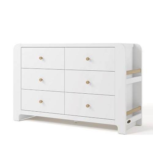 Graco® Read-with-Me 6-Drawer Chest Dresser with Bookshelves & Removable Changing Topper