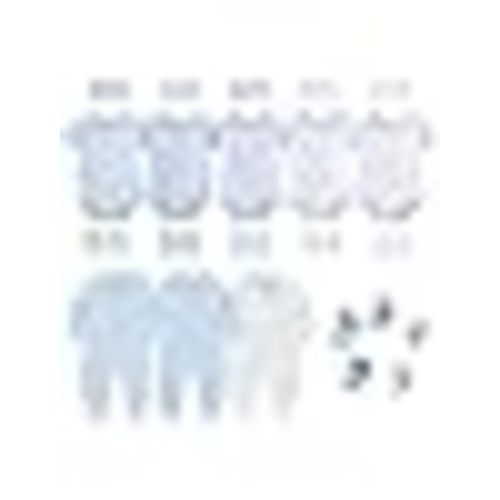 New Born Clothes Cotton Baby Bodysuit Soft Romper and Accessories Layette Set 0-12 Months, 23-pack