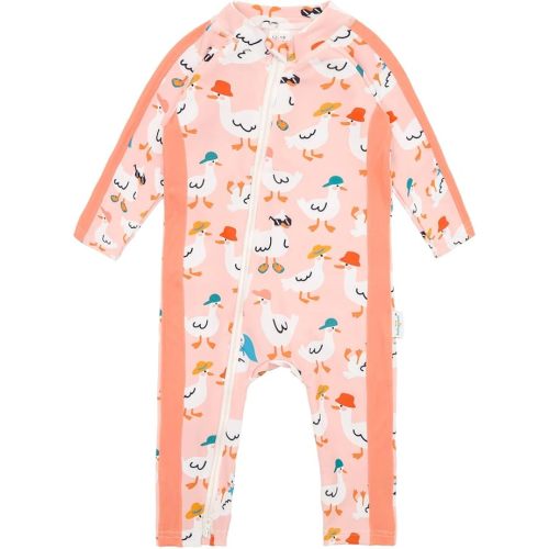 babygoal One Piece UPF 50+ Rash Guard Swimsuit, 6-9M
