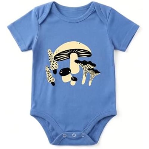 Chunky Deli Baby Bodysuit Foodie Graphic One-Piece 3-Snap 100% Cotton 3-12M