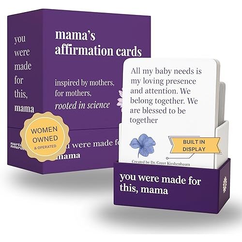 Postpartum Care Package for New Moms by Dr. Greer Kirshenbaum, Best-Selling Author | Nurture Neuroscience Recovery & Self-Care Kit | After-Birth Essentials Gift Set for Mom | Comfort & Stress Relief