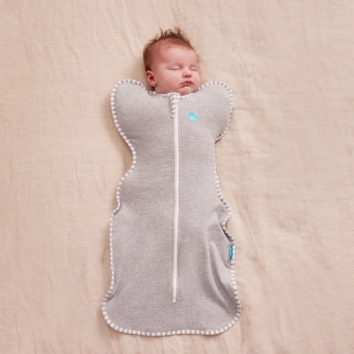 Love To Dream Baby Original 1.0 Tog Swaddle Up™ - Grey - Size Small