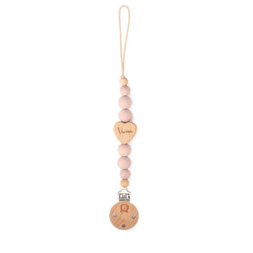 JBØRN Love Heart Pacifier Clip
