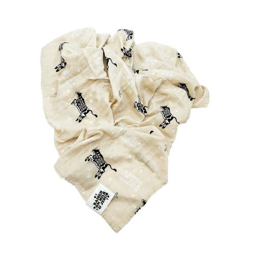 Raised On Milk & Jesus Cow Swaddle Blanket – OUR HOUSE ABOVE