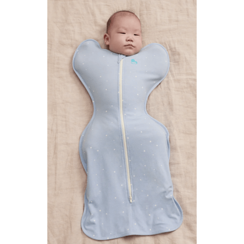 Swaddle Up™ 1.0 TOG Cotton Powder Blue Twinkle