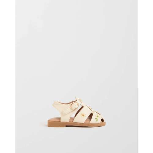 First Walker Embroidered Caged Sandals | Target Australia