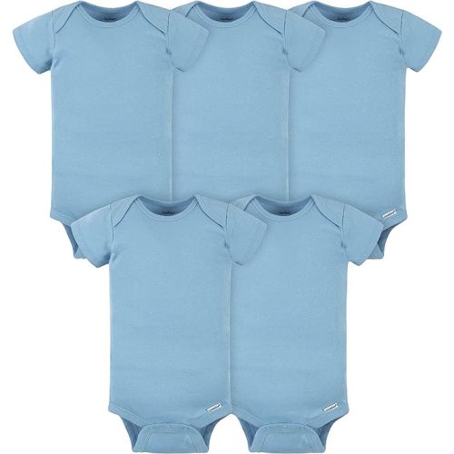 Gerber Baby 5-pack Solid Onesies Bodysuits