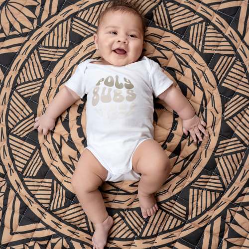 Black & Beige Playmat – Polybubs