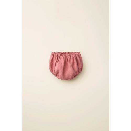100% LINEN BLOOMERS CREATED BY CARAMEL LONDON X ZARA - Terracotta | ZARA United States