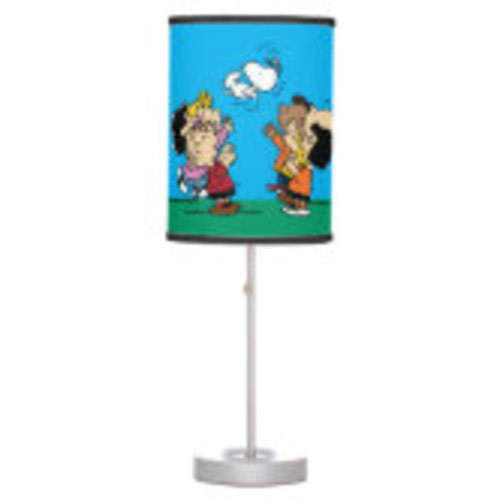 Peanuts | Snoopy Hearts Table Lamp | Zazzle