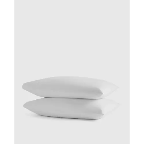 Organic Crisp Percale Pillowcase Set
