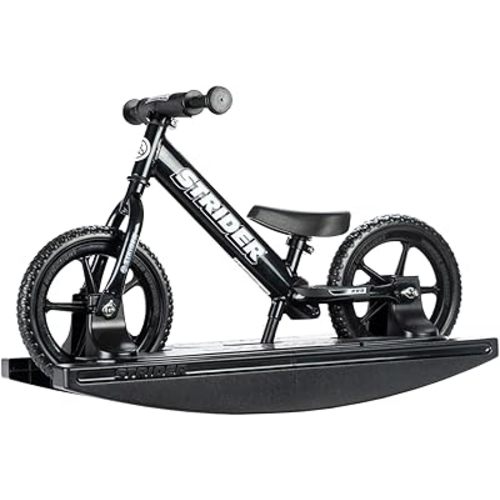 Strider 12” Pro Bike - Helps Teach Baby How to Ride a Balance Bicycle - for Kids 6 Months to 4 Years - Easy Assembly & Adjustments