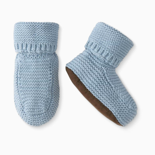 Hanna Andersson Baby Sweaterknit Booties - North Air, 0-6 M