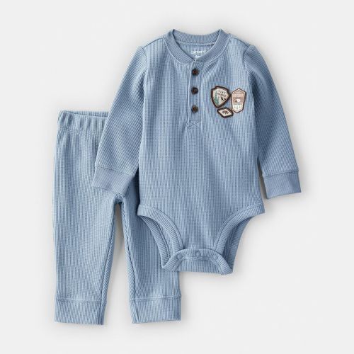 Baby Carter's 2-pc. Thermal Bodysuit & Pant Set