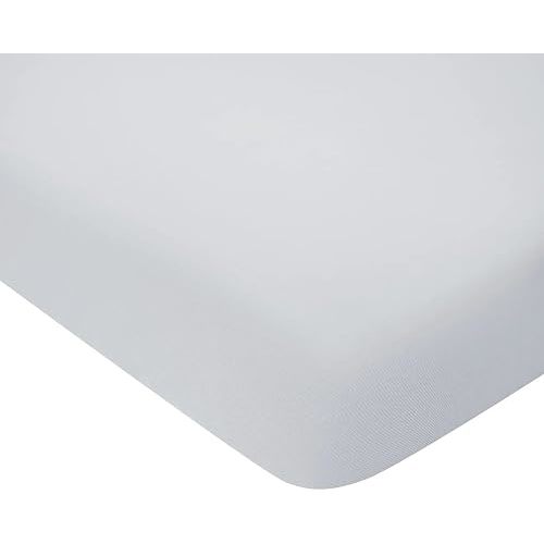 Kyte Baby Soft Crib Sheet - Standard Fitted Crib Sheet Made with Rayon from Bamboo, Ultra-Gentle and Breathable (Storm)