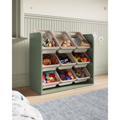 Wave Toy Organizer | Kids Storage Shelf | Nestig
