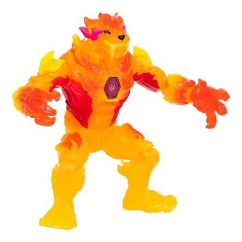 MrBeast Lab Mutators Fire Panther Action Figure - Hyper Fusion Series