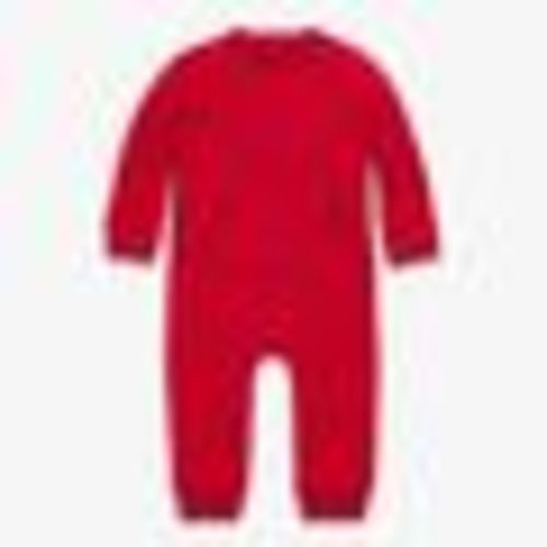 Baby sweatshirt romper - iris / 6-12 / In stock