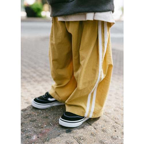 1y Poplin Racer Pants- Honey Tea – Fostered Collection