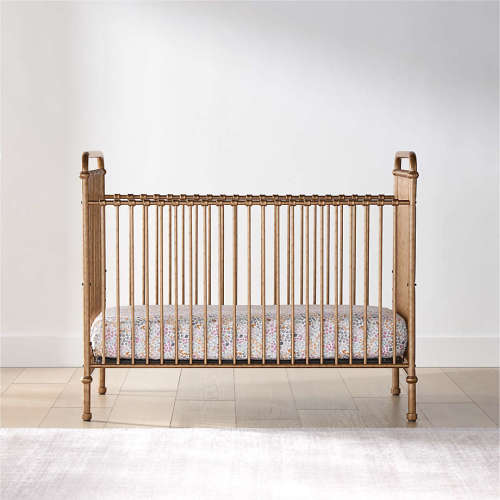 Namesake Abigail Vintage Gold Iron 3-in-1 Convertible Baby Crib