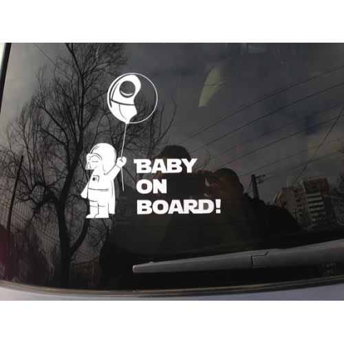 Baby On Board Darth Vader Star Wars Car Decal Sticker Window