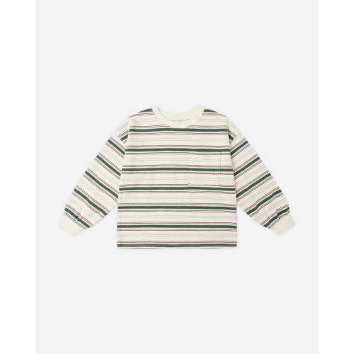 Relaxed Long Sleeve Tee || Retro Stripe – Rylee + Cru
