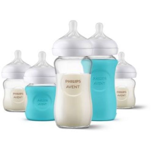 Glass Natural Bottle Set | Snuggle Bugz | Canada's Baby Store