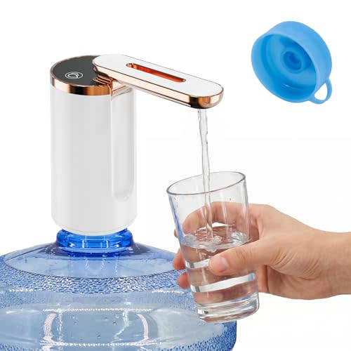 Myvision 5 Gallon Water Dispenser,Portable USB Charging Water Bottle Pump (Plus)