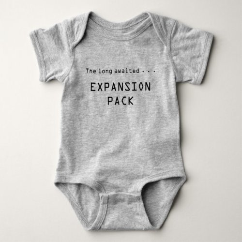 Expansion Pack Video Game Baby Bodysuit | Zazzle