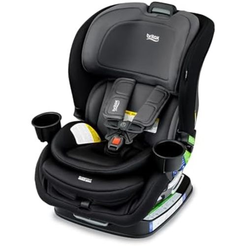 Britax Poplar Convertible Car Seat, Slim 17" Design — Stone Onyx