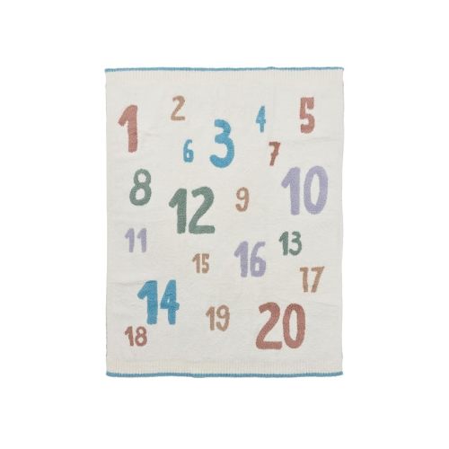 Barefoot Dreams Kids CozyChic® Number Stroller Blanket | Zappos.com